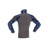 Flannel Combat Shirt Blue L Invader Gear