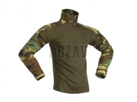 Combat Shirt S Woodland Invader Gear