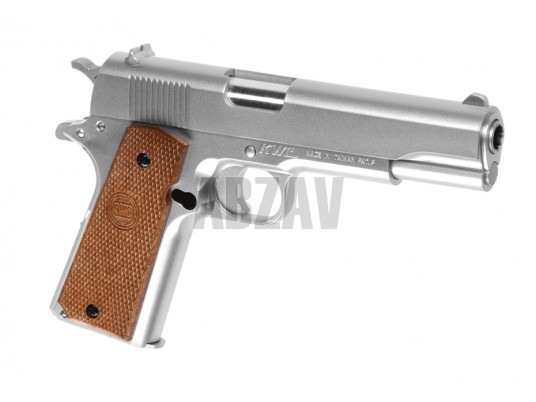 M1911 Silver Spring Gun KWC