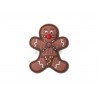 Gingerbread Rubber Patch Color JTG