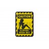 Slippery when Wet Rubber Patch Color JTG