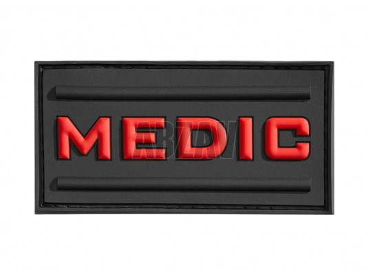 Medic Rubber Patch Blackmedic JTG
