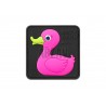 Tactical Rubber Duck Rubber Patch Pink JTG