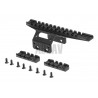 T10 Front Rail Black Action Army