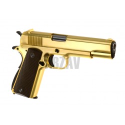 M1911 Full Metal GBB Gold WE