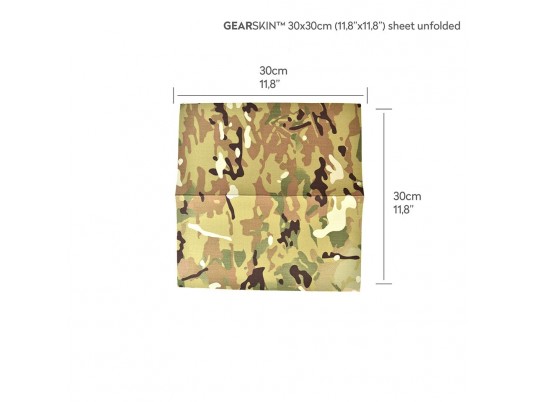 GEARSKIN V-CAMO - COMPACT [30X30cm]