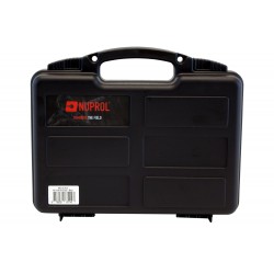 Pistol Hard Case Pre-Cut Foam Black Nuprol