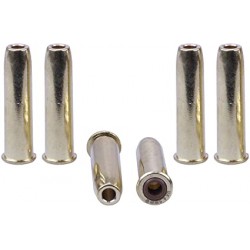 Chell Set of 6Pcs For Colt SAA .45 Co²  Steel BBs
