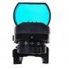 4 Reticles Red dot Reflex Sight Black Lancer Tactical