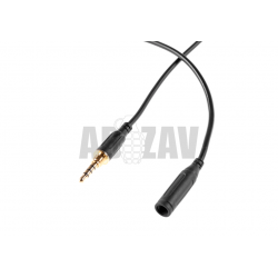 FBI Style Acoustic Headset Midland Connector Black Z-Tactical