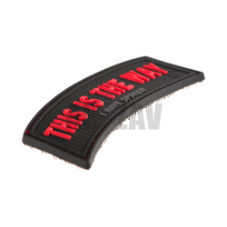 This is the Way Rubber Patch Color JTG