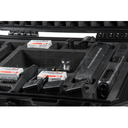 Pistol and Equipment Case Black Nimrod