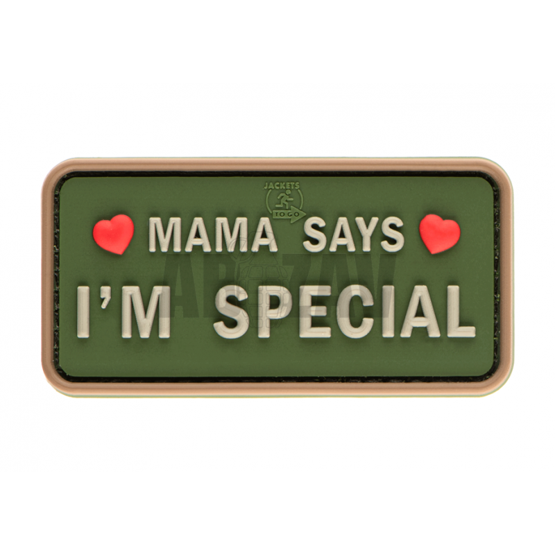 Mama Says I'm Special Patch Green JTG