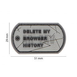Browser History Patch Grey JTG