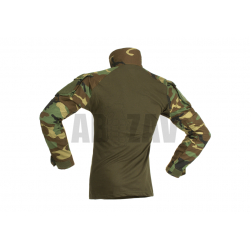 Combat Shirt L Woodland Invader Gear