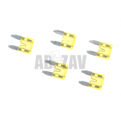 Mini Type Fuse 20A 5pcs Yellow Nimrod