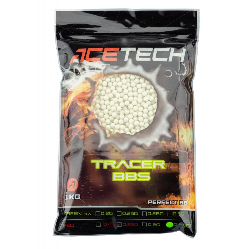 Acetech 0.25g x 4000 Tracer Green NO BIO