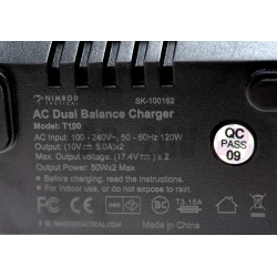 T100 Multi-Chemistry Dual Charger Nimrod