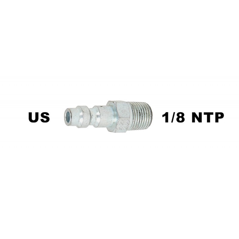 HPA / PCP male 1/8 NPT US type adapter
