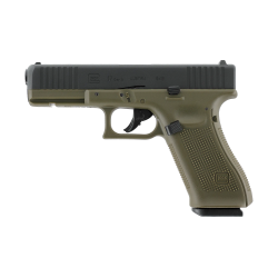 GLOCK 17 Gen5 4.5 mm (.177) BB, CO 3.0 J, Battlefield Green/BK Umarex