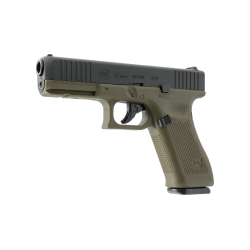 GLOCK 17 Gen5 4.5 mm (.177) BB, CO 3.0 J, Battlefield Green/BK Umarex