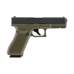 GLOCK 17 Gen5 4.5 mm (.177) BB, CO 3.0 J, Battlefield Green/BK Umarex