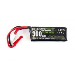 LiPo 7. 4 v / 300 mah 35-70c Micro (HPA)