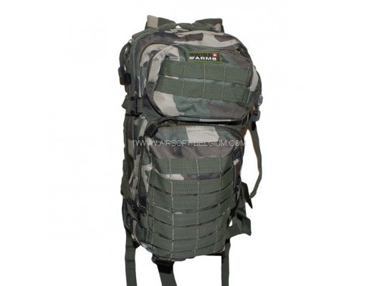Backpack 1 Day Woodland CE T1 45 X 22 X 22 cm Swiss Arms