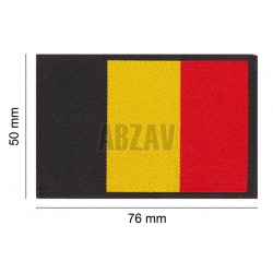 Belgium Flag Patch  Color Claw Gear