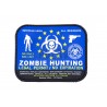 Zombie Hunter Rubber Patch Color JTG