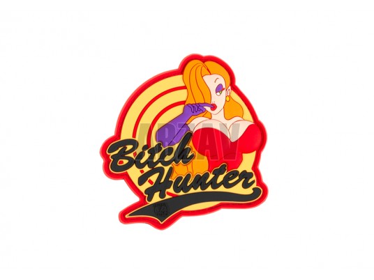 Bitch Hunter Rubber Patch Color JTG