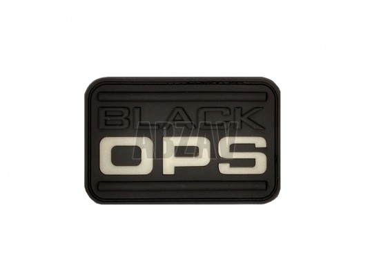 Black OPS Rubber Patch Glow i.t. Dark JTG