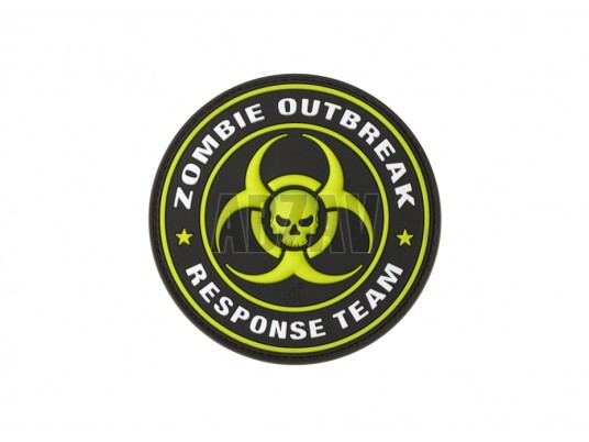 Zombie Outbreak Rubber Patch Green JTG