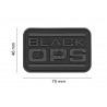 Black OPS Rubber Patch Blackops JTG