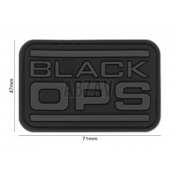 Black OPS Rubber Patch Blackops JTG