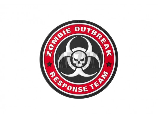 Zombie Outbreak Rubber Patch Blackmedic JTG
