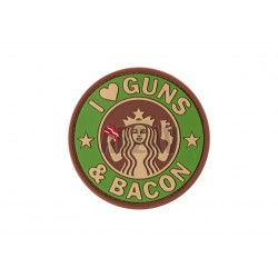 Guns and Bacon Rubber Patch Multicam JTG