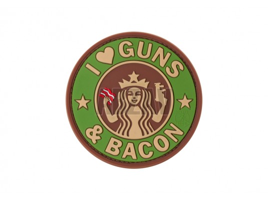 Guns and Bacon Rubber Patch Multicam JTG