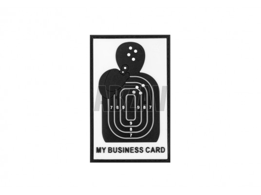 My Business Card Rubber Patch SWAT JTG