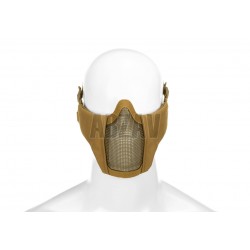 Mk.II Steel Half Face Mask Tan Invader Gear