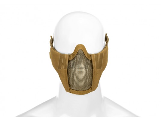 Mk.II Steel Half Face Mask Tan Invader Gear