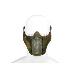 Mk.II Steel Half Face Mask Woodland Invader Gear