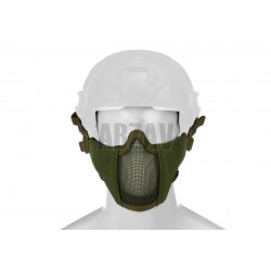 Mk.II Steel Half Face Mask FAST Version OD Invader Gear