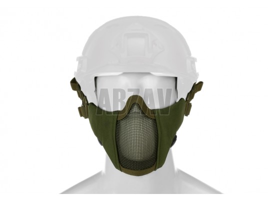 Mk.II Steel Half Face Mask FAST Version OD Invader Gear