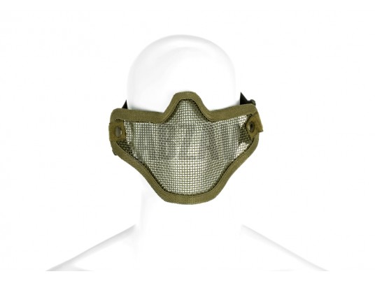 Steel Half Face Mask  OD Invader Gear