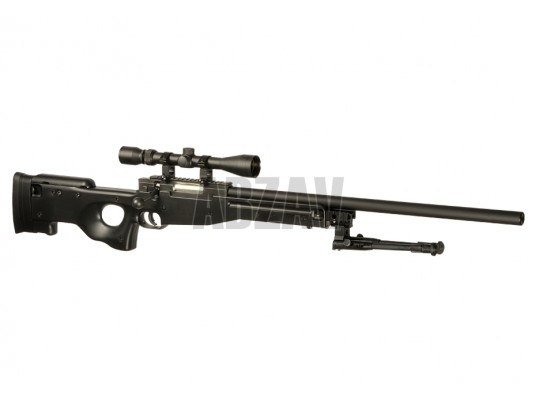 L96 Sniper Rifle Set  Black Well