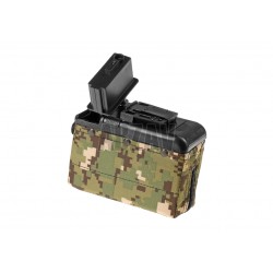 Boxmag M249 1200rds  Woodland Classic Army