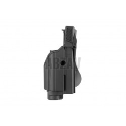 Level 2 Light / Laser Holster for Glock 17 Black IMI Defense