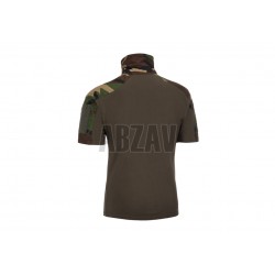 Combat Shirt Short Sleeve Woodland M Invader Gear