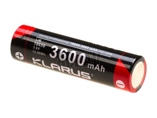 18650 Battery 3.7V 3600mAh Klarus